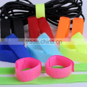 Wire Cable Marker Straps MultiPurpose Ties Hook Loop Computer Management thumbnail-1