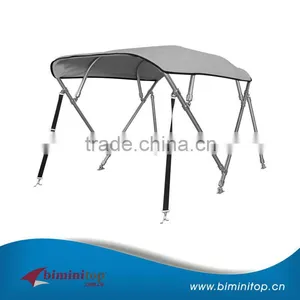 4 Bow Stainless Steel Frame Biminitops With Support Pole thumbnail-1