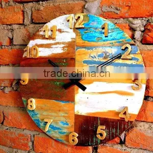 MHOME Cheap Vintage MDF Desktop Clock thumbnail-2