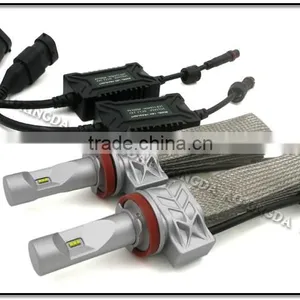 AOXINGDA 2016 Newest LED Headlight G5S H8 H11 4000LM LED Headlight With PHI ZES Chip thumbnail-3