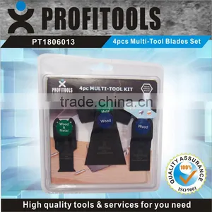 4pcs Oscillating Multi Tool Saw Blade Set thumbnail-1