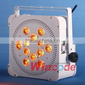RGBAW+UV 6 in 1 Wireless Battery Led Uplights / Wireless Led Uplights / Battery Led Uplights thumbnail-1