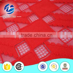 High Quality New Fashion African Blue Cord Lace Fabric for Derss thumbnail-6