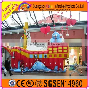 CE Certificate Inflatable Priate Ship, Inflatable Playground thumbnail-2
