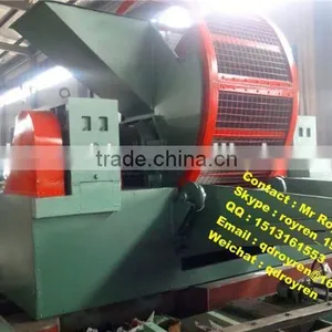 Automatic Waste Tire Recycling Line China Wholesale Tire Shredder Machine thumbnail-1