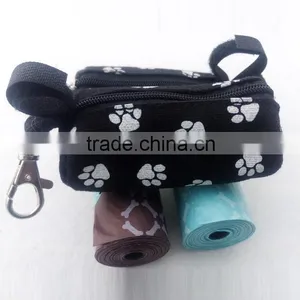 Custom Dog Poop Bag Holder Fabric Pet Waste Bag Dispenser thumbnail-4