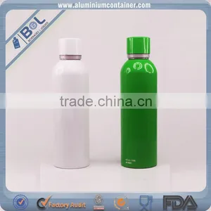 750 ml Customer Made White Tequila Vodka Aluminum Bottle Empty With Screw Mouth thumbnail-1