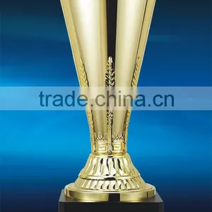 T823 YIWU EV Sport Metal Trophy Cup Wooden Base High Quality Wholesale thumbnail-1