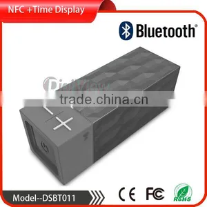 Metal Bluetooth Speaker Wireless Portable Hands Free Phone Call Digital Clock NFC Function OEM Bluetooth Speaker thumbnail-4
