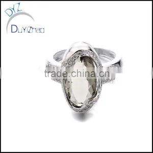 Top Quality Cubic Zircon Stone Ring Jewelry thumbnail-1
