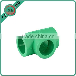 High Quality In-house Water Plumbing Materials Ppr Plastic Tee thumbnail-1