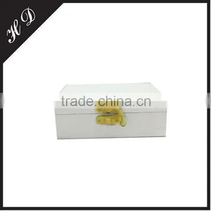 High Quality White Wooden Tie Box thumbnail-1