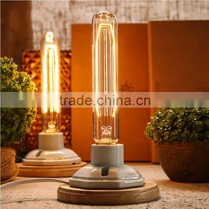 Vintage Cylinder Amber Filament Bulb Edison Lamp Bulb thumbnail-4