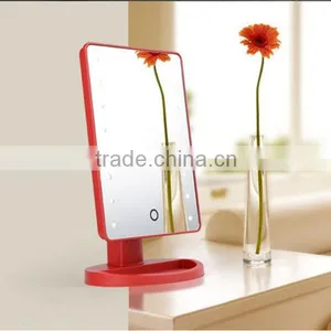 Touch Sensor Hotel Standing Mirror With Manifying Mirror thumbnail-3