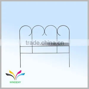 Garden Decoration Modern Sturdy Cheap Portable Welded Garden Metal Fence thumbnail-3