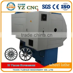 22inch Wheel Repair Cnc Lathe Diamond Cutting Refurbish Rims thumbnail-2