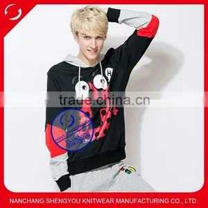 Fashion Design Custom Made Hoodies Men With Printing thumbnail-1