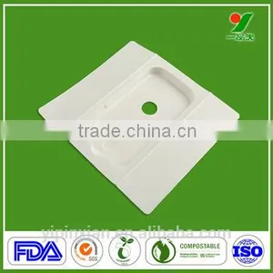 Eco-friendly Compostable Waterproof Pulp Mobile Phone Packaging Tray thumbnail-1