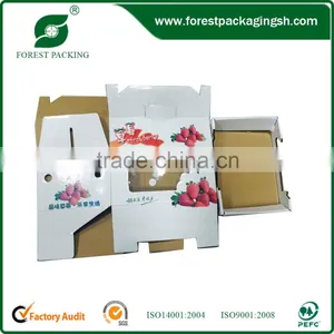 WHOLESALE CHINA CORRUGATED PAPER STRAWBERRY FRUIT BOX thumbnail-6