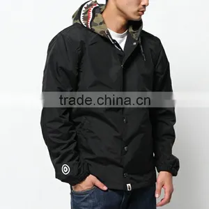 Custom Made / White Polyester / Coach Jacket thumbnail-3