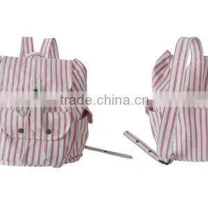 China Supplier Online Shopping Polyester Backpack , Canvas Kids School Bag thumbnail-1