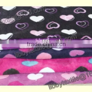 100% Polyester Printed Polar Fleece Fabric for Garment thumbnail-1