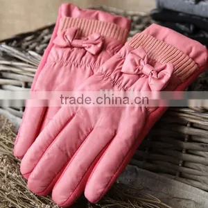 New Arrival Ladies's Ribbon Touch Screen Gloves With Multi Colors thumbnail-3