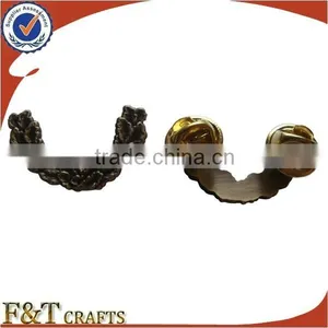 Custom Shaped 3D Gold Die Cast Metal Badge thumbnail-5