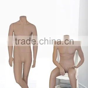 Headless Full-Body Male Mannequin in Skin Color thumbnail-1