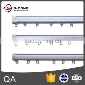 SC06 Cheap Price Curtain Track Straight Plastic Curtain Rail in Hospital thumbnail-1