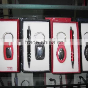Promotion Gift Pen Set and Key Chain thumbnail-1