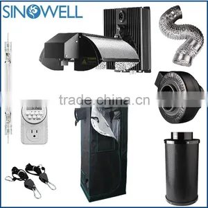 Hydroponics Indoor Growing 400 600 1000 Watt HPS Grow Light Kit thumbnail-1