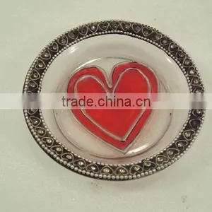Valentine's Plate,Valentine's Gift, Valentine Decorations thumbnail-1