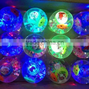 2015 Led Flashing Crystal Bouncy Ball With Colorful for Children to Play Magical LED Bouncy Ball thumbnail-2