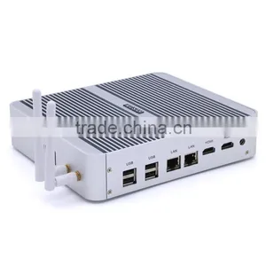 2016 Latest Fanless Mini PC 4GB RAM 64GB SSD Intel Core i3 4158u 2.0G Desktop Computer Windows 7 thumbnail-5
