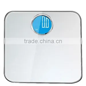 2016 New Arrival Electronic Body Weighing Scale 180kg Round Lcd Display Household Scale Digital thumbnail-4