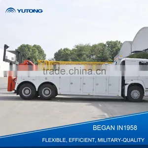 China 25 Ton Military Quality Wrecker Tow Trucks thumbnail-4