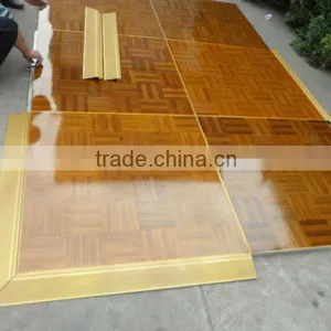 Teak Wood Technics and Engineered Flooring Type Dance Floor thumbnail-6