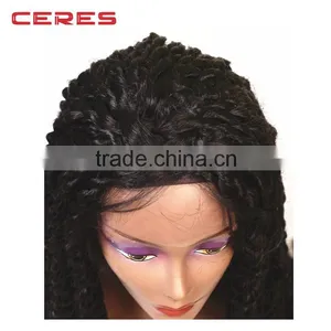 2016 New Fashion Style Virgin Human Hair Lace Front Dreadlock Wig thumbnail-4