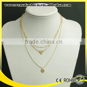 Gold Teenage Jewelry Fashion Alloy Necklaces Jewelries thumbnail-1