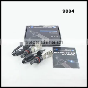 Ultra Bright 9004 LED Headlight Conversion Kit 40W High Lumen 3000LM Chip Hi/Lo Beam White Autocar LED Headlamp thumbnail-1