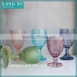 Purple Colored Juice Water Goblet Glass thumbnail-3