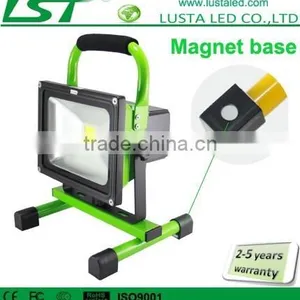 Rechargeable LED Flood Light 10W 20W, IP65 Waterproof Outdoor Handheld Portable 12V Rechargeable LED Magnetic Work Light thumbnail-1