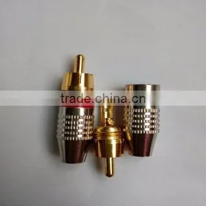 HIGH QUALITY RCA JACK GOLD, RCA CONNECTOR thumbnail-2