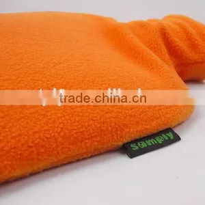 PVC Hot Water Bottle Wave Design With Polar Fleece Cover 2L thumbnail-3