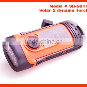 Hot Sale Top Quality Waterproof LED Flashlight With Solar Power LED Rechargeable Street Light thumbnail-4