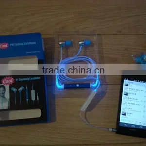 LED Glow Earphone / LED Flash Earphone / LED Light Earphone thumbnail-1
