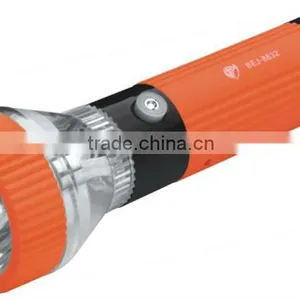 1+4 LED Plastic Rechargeable Flashlight thumbnail-1
