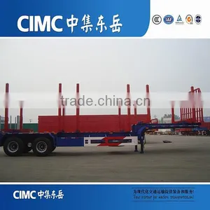 CIMC OEM Manufacturing 40t Wood Transport Multi Axle Trailer thumbnail-3