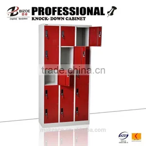 High Quality KD Colourful Steel Changing Room Locker thumbnail-1